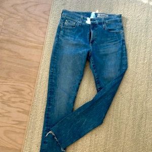 AG Farrah Skinny high rise jeans